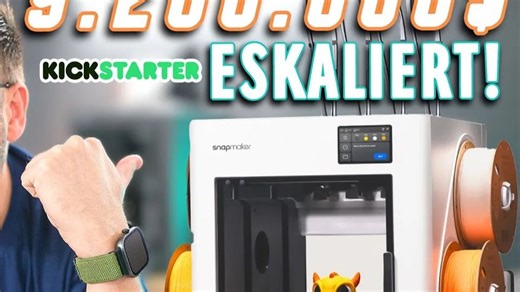 【中配】这款 3D 打印机险些 “摧毁” Kickstarter！速看 Snapmaker U1 最新消息