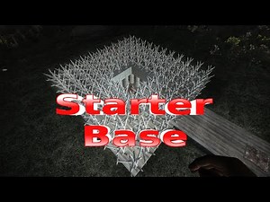 7 Days To Die Early Game Starter Base Beginner Design