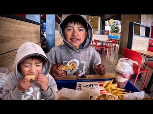 COMIENDO EN EL MALL POR PRIMERA VEZ KFC | Joelito Benjamil