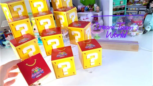 The Super Mario Galaxy McDonald’s Happy Meal toys | Unboxing all 12