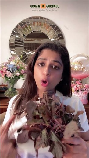 Benefits of Red Spinach - Lal Saag | Day 10 of 30 days of Nutri-Tips with Urvashi Agarwal