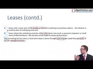 Introduction to IFRS 16 Leases - ACCA (SBR) lectures