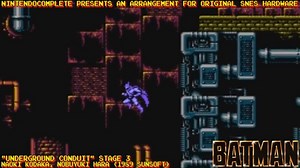 ♫BATMAN Arranged Soundtrack (NES OST for SNES) - NintendoComplete
