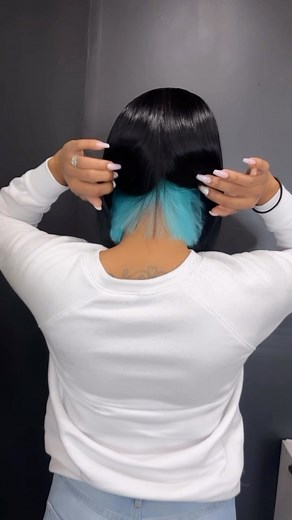 Let’s Play Peekabooo 🥰🩵🔥🐬 - January Bookings Open 🫶🏽 - $125 Bob Hair Included 🤭 #explore #viral #bob #bobquickweave #atlantahairstylist #atlstylist | MASTER BOB GURU ✨✂️