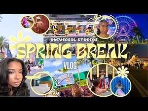 ♡ SPRING BREAK 2024 VLOG: UNIVERSAL STUDIOS + GIRLS TRIP ♡