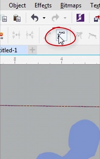 drawing lines in coreldraw