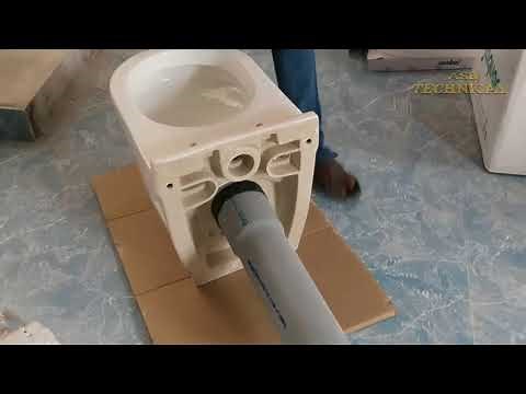 JAQUAR WALL HUNG WC INSTALLATION IN TOILET. Easy method