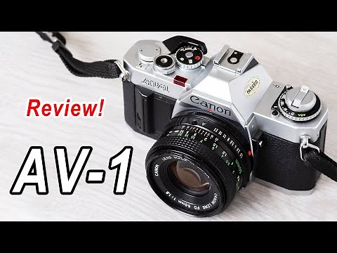 Canon AV-1 - A Good Entry Level 35mm SLR