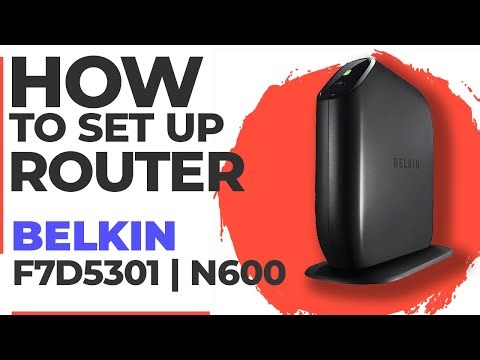 ✅ How to Set Up Belkin N600 (F7D5301) | How to Setup BELKIN N600 (F7D5301) WiFi Router