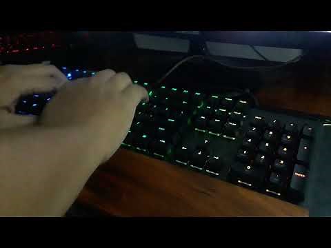 Logitech G512 Carbon Clicky Sound Test ( GX Blue )