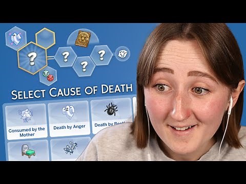 MASSIVE *death themed* base game update for The Sims 4