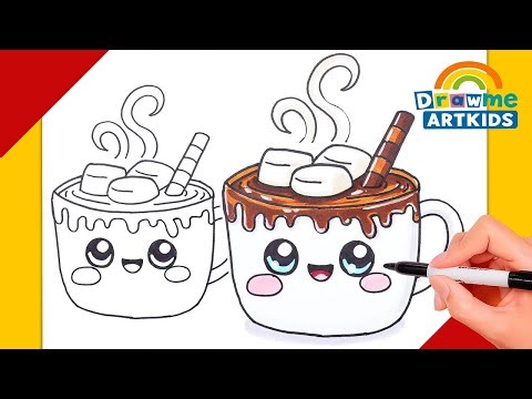 How to Draw a Hot Cocoa