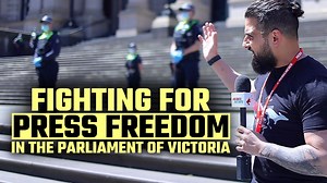 30K views · 443 reactions | #BREAKING: Avi Yemini SUES for access to Dan Andrews' press conferences. We've called in the heavy hitters because it's CRUCIAL for us to be able to hold leaders to account, and we know you can't trust the mainstream media to ask the tough questions. SHARE the full story: rebelne.ws/3Fb8PPH | Rebel News | Facebook