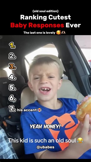 Ranking The Top 7 Cutest Baby Responses Ever (Old Soul Edition) | cute baby