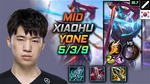 【Xiaohu 永恩vs发条】韩服王者局ob