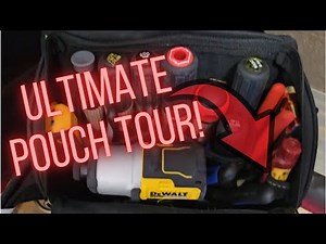 TOP Tool Pouches set up and Loaded