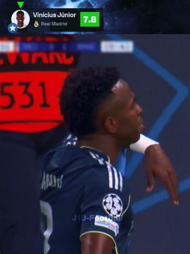 Vini’s Revenge vs Man City | Rating #vinicius #soccer