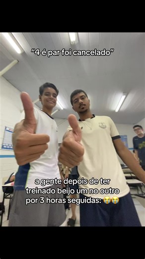 Treinando Beijo: Cancelamento do 4 é Par