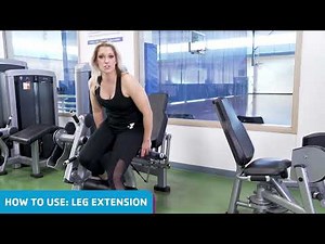 Kenosha YMCA - How to Use the LifeFitness Leg Extension