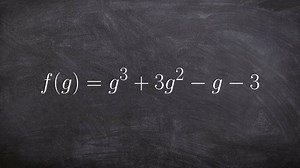 Determine the zeros for a polynomial by factoring