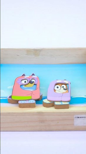 Bluey Magnetic Wooden Playhouse Set Satisfying with Unboxing & Review ASMR Videos