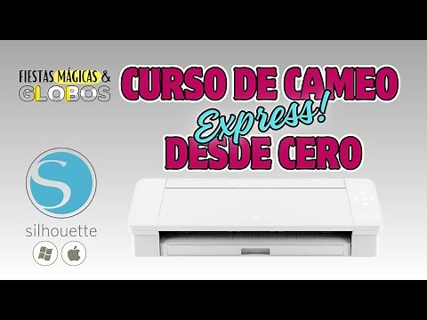 [Tutorial para Iniciantes] Curso Como Usar Silhouette Studio Gratis Descargar Instalar Plotter Cameo