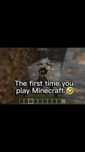 The first time I played Minecraft.If you liked the video, please like and subscribe_expl#_minecraft