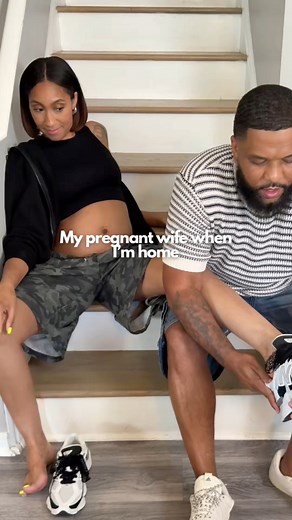 842K views · 10K reactions | This is unacceptable. Just ask me to do everything! If i see you doing any extraneous activity, Im going to STOP you immediately. You’re pregnant! Go sit down — expeditiously藍 #justthekirks #pregnancyjourney #marriedcouple | Just The Kirks | Facebook