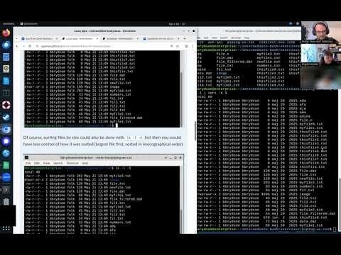 Lecture 1: the pipe operator (Linux/Bash)