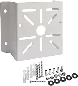 WiTi Universal Corner Mount for Security Camera, Solid Metal Mounting Corner Bracket for Wall Mount Corner, Suitable for CCTV Cameras LED Wall/Stage Lights, Solar Panels
