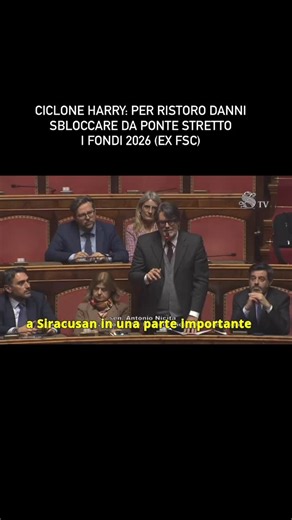 Antonio Nicita | Ciclone : Nicita (Pd),per ristoro danni sbloccare da Ponte Stretto i fondi 2026 (ex FSC), dato il loro inutilizzo AGI, 21 gen. - “Sono... | Instagram
