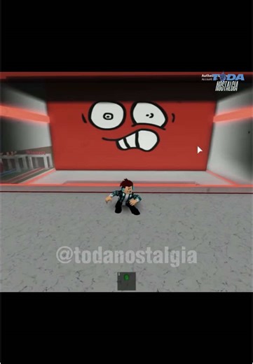 FUJA DA PAREDE VERMELHA no Roblox com AuthenticGames