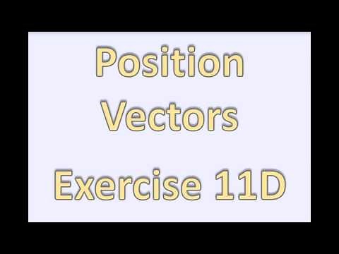 AS Maths - Pure - Position Vectors