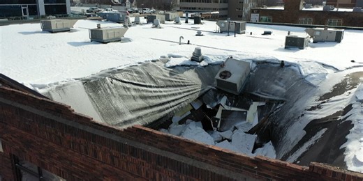 Revisiting Landmark Center after the partial roof collapse