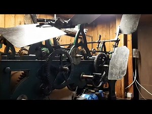 Rare video of the clock mechanism at All Saints as the bell stirkes midday. They don't make them like this any more!!! Thanks to Chris Hinkins (Steeplekeeper) for filming this | All Saints Parish Church, St Ives | Facebook