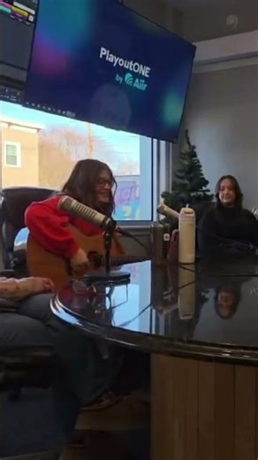 I sang Our Song by Taylor Swift on the radio for my charity concert!!