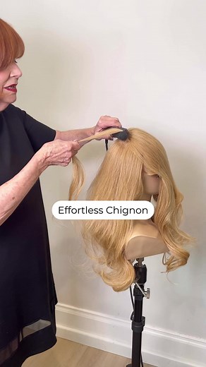 31K views · 574 reactions | ✨ Create dreamy updos with my Effortless Romantic Chignon! ✨ This beautiful classic has been brought into the now with a touch of modern finesse. Discover endless variations with these techniques and have fun exploring your creativity. ‍♀️ Don’t miss out on a special discount! Use code SHARON20 to get a great deal on the Elevate Pro Styler and #sharonblainpadding. | Sharon Blain Education | Facebook