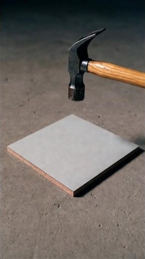 Ceramic Tile Crack ASMR 🔨🧱 | #ASMR #Satisfying #OddlySatisfying #Shorts