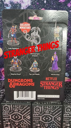 Stranger Things D&D figures #strangerthings #netflix #dungeonsanddragons #milliebobbybrown #toys