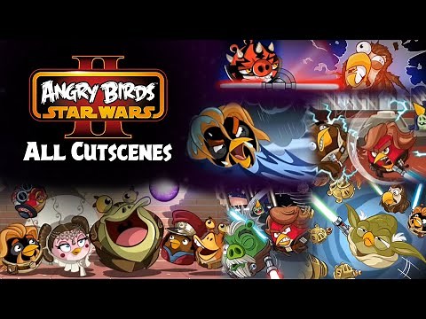 Angry Birds Star Wars 2 - All Cutscenes Showcase