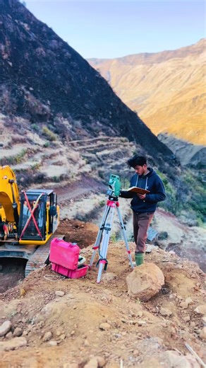 Setting out the coordinate of Anchor block of Penstock Pipe |Sanibheri mini hydropower| #engineering #civilengineering #survey #hydropowerproject #fyp