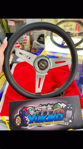 𝑩𝒂𝒍𝒍𝒇𝒊𝒙 𝑺𝒕𝒆𝒆𝒓𝒊𝒏𝒈 𝑾𝒉𝒆𝒆𝒍 🇹🇭 We Sold as set elevo slim hub adoptor with Ballfix Quick release and Airbag Delete chips.. (Installation add fee all in No hidden charger) #everyonehighlightsfollowers #everyoneシ゚viralシviralシfypシ゚viralシalシ #everyonehighlights #followersreels #follower #everyone #Yukiko | Yukiko thai parts accessories