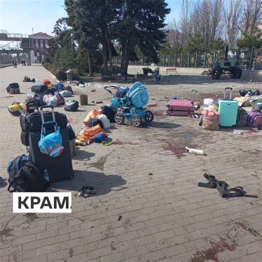 On this day in 2022, Russians targeted a train station crowded with evacuating families.A missile with the inscription "For children" claimed the lives of 61 people. Among them were 7 children.Remembering such crimes is our duty. Because forgotten evil always repeats.