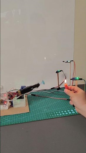 DIY Automatic Fire Extinguisher System 🤖🔥