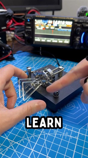 Learn Morse Code FAST #hamradio #hamradiooperator #morsecode #hobby