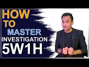 Master the 5W 1H Formula | Improve Investigation & Communication Skills | Akbar Khan