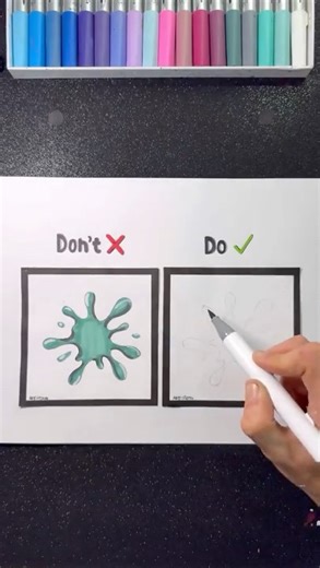 How Realistic Can a Splash Drawing Get?! 🫟✨🤔