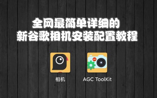 全网最简单详细的新谷歌相机安装配置教程