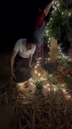 Jose K Mani on Instagram: "പുൽക്കൂട് Ready. This time it’s a traditional one #manger #crib #birthofjesus"