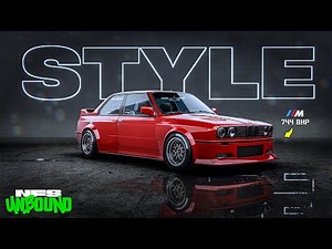 Need for Speed Unbound - BMW M3 E30 customization | Max build [4K]